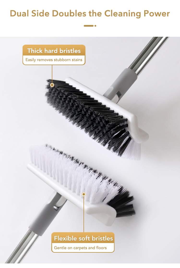 Dr.Dirt Dual-sided V-shaped Gap Brush - Cleanic Cleaning Equipment